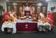 Мало Повечерие со Акатист кон Пресвета Богородица во црквата Свeта Богородица - Пречиста во Ливерпул