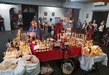 Мало Повечерие и Акатист на Пресвета Богородица во црквата Света Богородица - Пречиста во Ливерпул