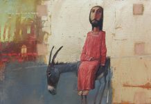 Оној што за престол го има небото, седнат на осле влегува во Ерусалим