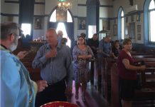 Втор ден Велигден - Светол Понеделник во црквата Свети Никола во Перт