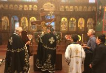 Служба на Светите и Спасителни Христови Страдања во црквата Св. Илија во Футскрај