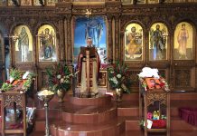 Втор ден Велигден - Светол Понеделник во црквата Свети Илија во Футскрај