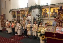 Воскресение Христово во Соборната црква во Сиденхам