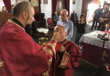 Света Литургија во црквата Светa Богородица - Пречиста во Ливерпул