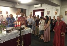 Томина Недела - Литургија во црквата Света Богородица - Пречиста во Ливерпул