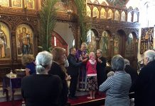 Литургија на Претходно-осветени дарови во црквата Света Петка во Мил Парк