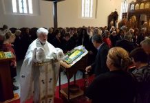 Томина Недела - Литургија во црквата Света Петка во Мил Парк