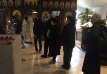 Томина Недела - Света Литургија во манастирот Донибрук