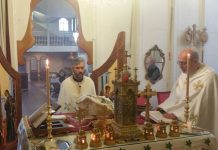 Втор ден Велигден - Светол Понеделник во црквата Свети Никола во Престон