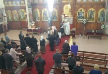 Томина Недела - Литургија во црквата Свети Никола во Престон