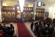 Одбележан јубилејот по повод 40 годишнината од големото осветување на црквата Св. Никола - Престон