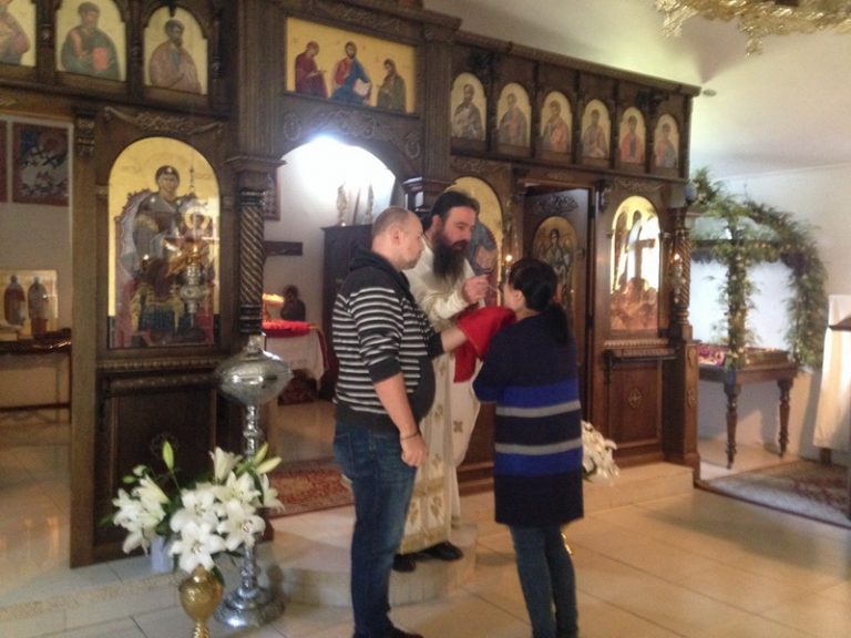 Света Литургија во манастирот Донибрук (Шеста Недела по Велигден)