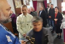 Света Литургија во црквата Света Богородица – Пречиста во Ливерпул (Втора Недела по Педесетница)