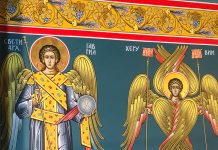 Фреско-живопис во црквата на Светиот Пророк Илија во Футскрај