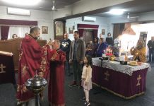 Света Литургија во црквата Светa Богородица – Пречиста во Ливерпул (Трета Недела по Педесетница)