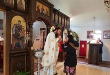 Света Литургија во манастирот Свети Прохор Пчински во Донибрук (Деветта Недела по Педесетница)