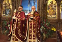 Света Литургија во црквата Свети Илија во Футскрај (Шеста Недела по Педесетница)