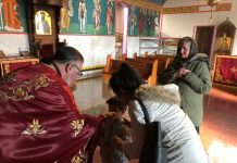 Света Литургија во црквата Свети Илија во Футскрај (Собор на 12-те Апостоли)