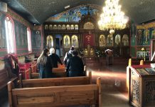 Света Литургија во црквата Свети Илија во Футскрај