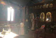 Света Литургија во црквата Свети Илија во Футскрај (Осма Недела по Педесетница)