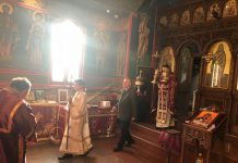 Света Литургија во црквата Свети Илија во Футскрај (Деветта Недела по Педесетница)