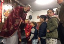 Света Литургија во црквата Света Богородица – Пречиста во Ливерпул (Петта Недела по Педесетница)