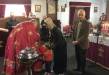 Света Литургија во црквата Света Богородица – Пречиста во Ливерпул (Деветта Недела по Педесетница)