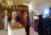 Света Литургија во манастирот Свети Прохор Пчински во Донибрук (Седма Недела по Педесетница)