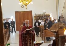 Света Литургија во црквата Света Злата Мегленска во Хоперс Кросинг (13-та Недела по Педесетница)