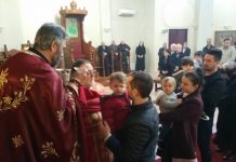 Празникот Преображение Господово во црквата Свети Никола во Престон