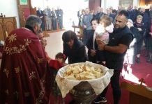 Успение на Пресвета Богородица во црквата Свети Никола во Престон