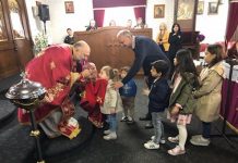 Света Литургија во црквата Света Богородица - Пречиста во Ливерпул (10-та Недела по Педесетница)