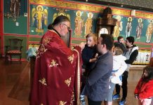 Света Литургија во црквата Свети Илија во Футскрај (13-та Недела по Педесетница)