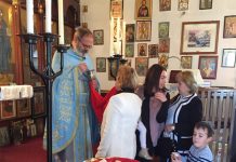 Успение на Пресвета Богородица во црквата Свети Никола во Перт