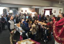 Света Литургија во црквата Света Богородица – Пречиста во Ливерпул (15-та Недела по Педесетница)