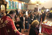 Света Литургија во црквата Свети Илија во Футскрај (15-та Недела по Педесетница)