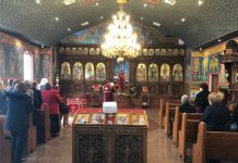 Света Литургија во црквата Свети Илија во Футскрај (16 Недела по Педесетница)