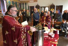 Празникот Крстовден во црквата Свети Илија во Футскрај