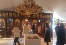 Света Литургија во манастирот Свети Прохор Пчински во Донибрук (Мала Богородица)