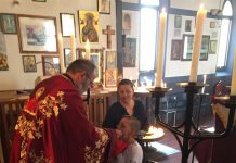 Празникот Раѓање на Пресвета Богородица во црквата Свети Никола во Перт