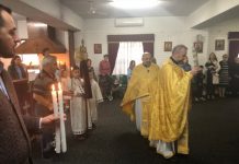 Света Литургија во црквата Света Богородица – Пречиста во Ливерпул (22-ра Недела по Педесетница)