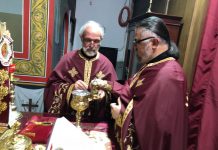 Света Литургија во црквата Свети Илија во Футскрај (22-ра Недела по Педесетница)