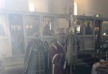 Света Литургија во Соборната црква Раѓање на Пресвета Богородица во Сиденхам