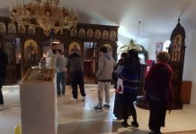 Света Литургија во манастирот Свети Прохор Пчински во Донибрук (26-та Недела по Педесетница)