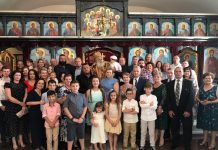 Архиерејска Цвета Литургија во црквата Свети Климент Охридски во Порт Кембла