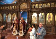 Света Литургија во црквата Свети Илија во Футскрај (23-та Недела по Педесетница)