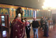 Света Литургија во црквата Свети Илија во Футскрај (24-та Недела по Педесетница)