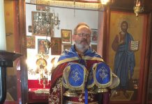 Света Литургија во црквата Свети Никола во Перт (25-та Недела по Педесетница)