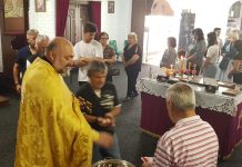 Света Литургија во црквата Света Богородица – Пречиста во Ливерпул