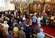 Света Литургија црквата Света Петка во Мил Парк (28-ма Недела по Педесетница)